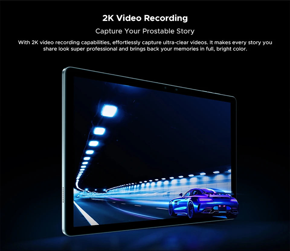 DOOGEE Tab E3 Ultradünn 7,5 Mm - 256 GB Speicher, 8800 mAh Akku, 11 Zoll Display