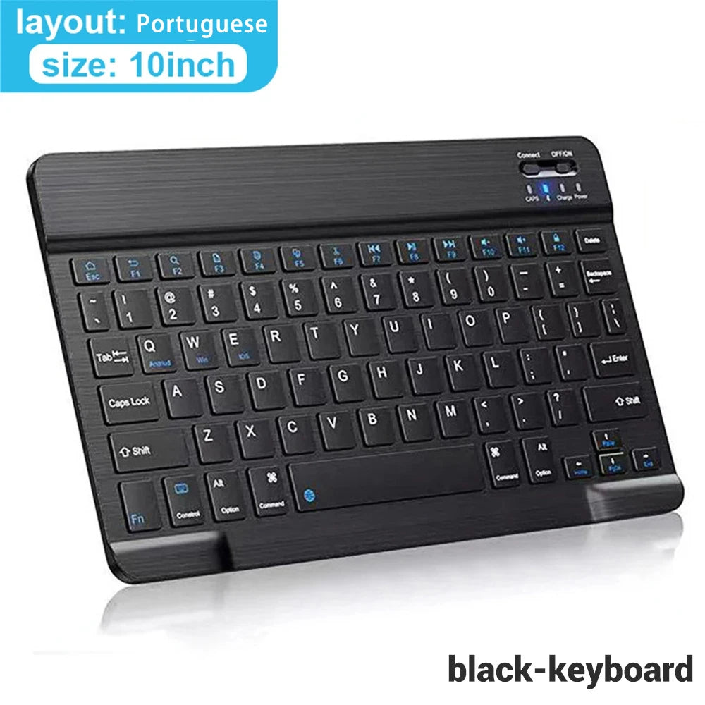 Bluetooth Wireless Tastatur und Maus für iOS Android Windows Tablet - Deutsche Version