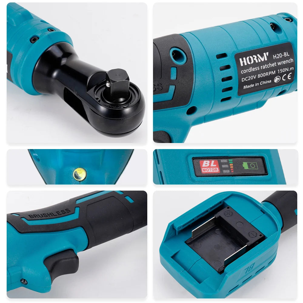 Choice 150N.M Akku Ratsche - 1/2 Zoll Kabellos Makita