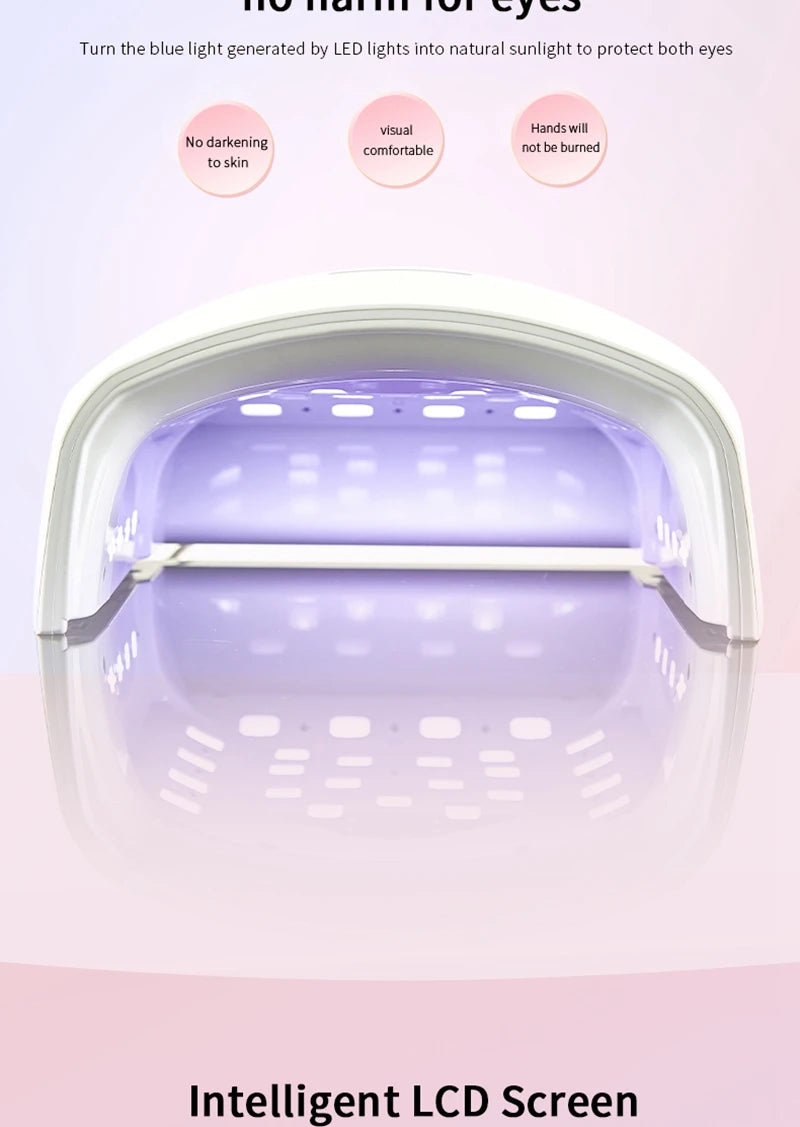 Rechargeable UV LED Lamp for Nails Wireless Gel Polish Nail Dryer Pedicure Manicure Light Cordless LED Nail Lamp For Manicure
