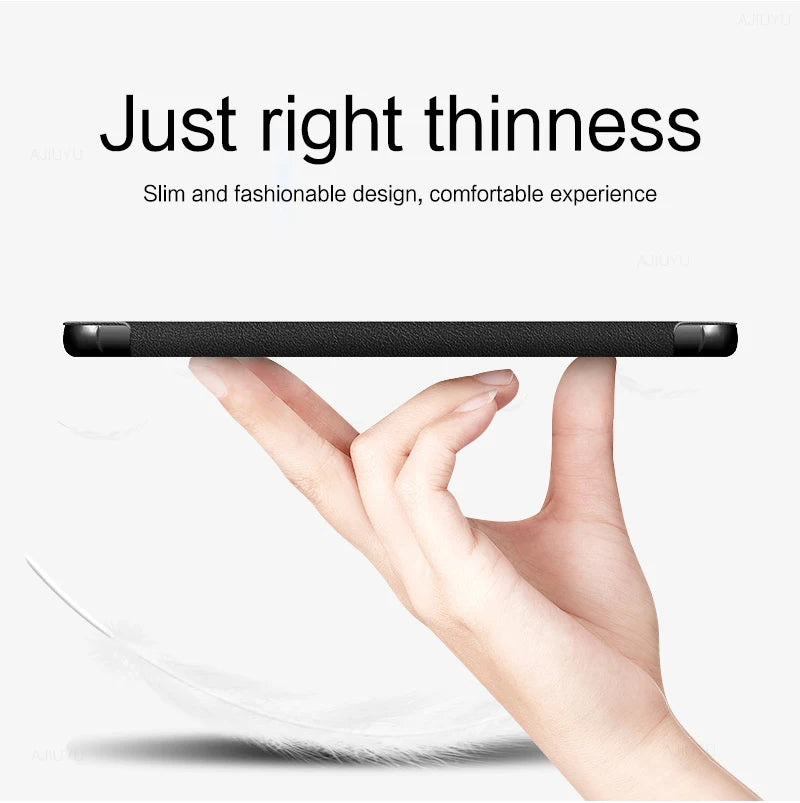 Ajiuyu Tab M8 Smart-Cover - 8" PU-Leder Tablet Stoßfest