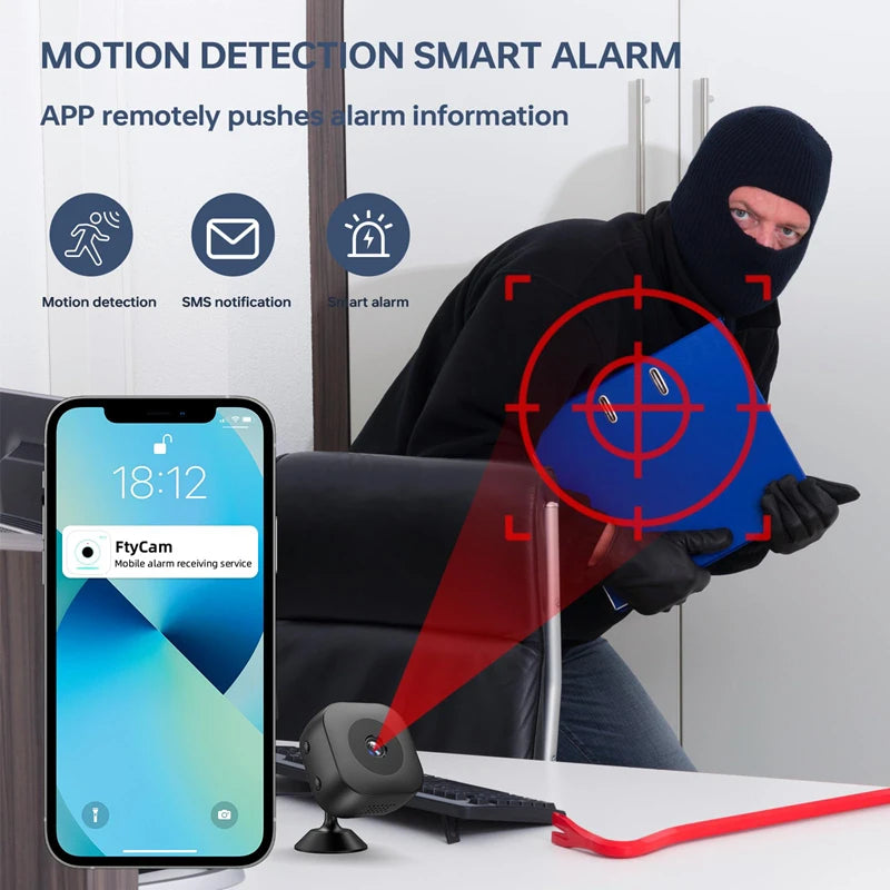 Mini-Kamera 2025: Xiaomi Mini Security Camera 4K HD Full Color Night Vision WiFi Monitor Waterproof Collection