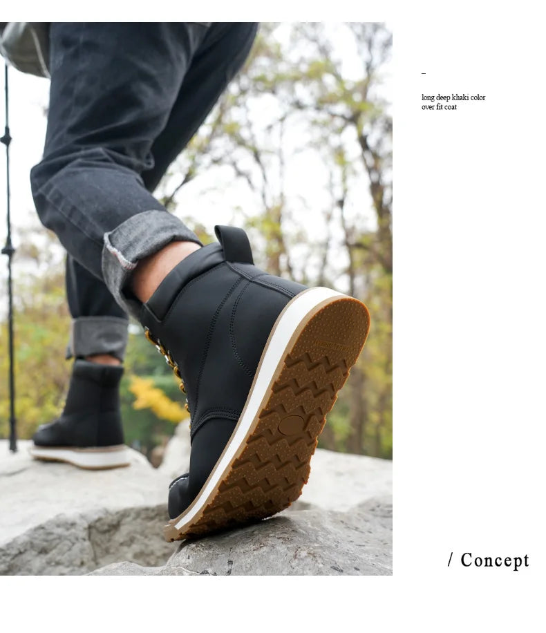 Încălțăminte de siguranță CN Zhejiang, rezistentă la impact și perforare - Mărimea EU 41-46, închidere cu șireturi, până la gleznă