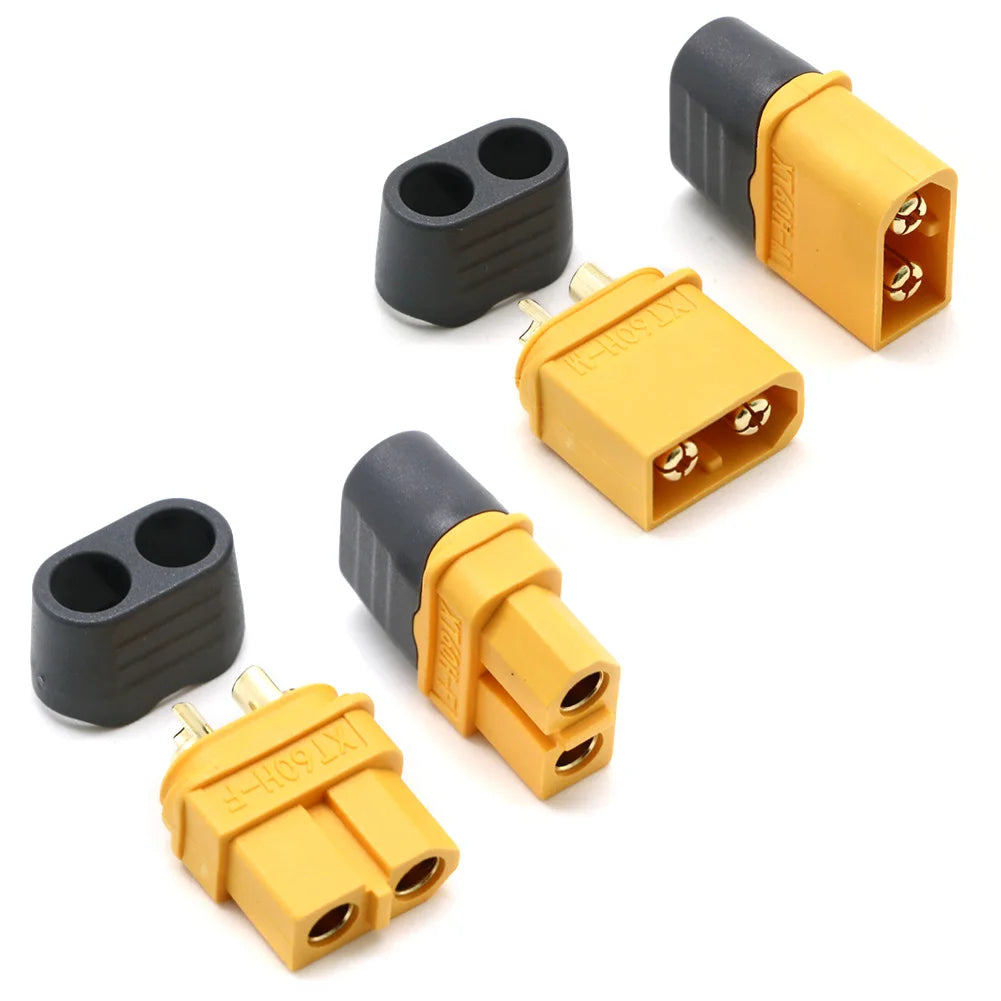 U Angel XT60 Plus Steckverbinder - 10er Pack 5 Paar Nylon