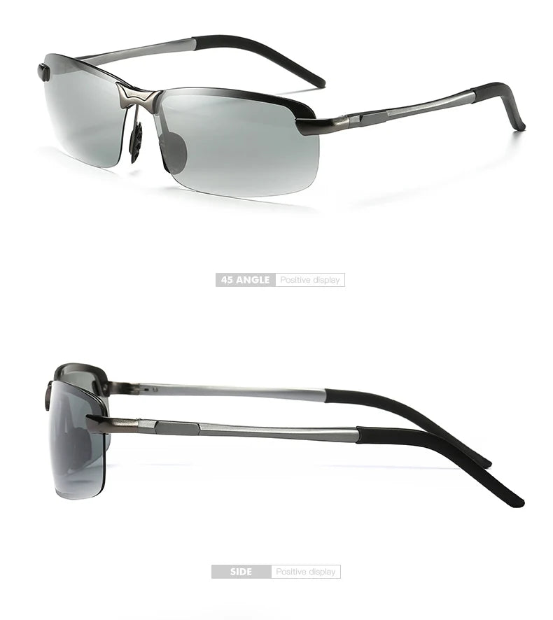 Sonnenbrille 2025: Photochromic Fishing Polarized - Chameleon Day Night Vision Driving Eyewear Collection
