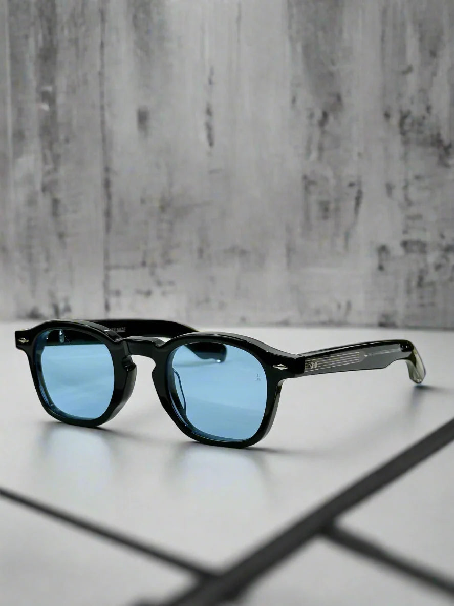 JACQUES MARIE MAGE Zephirin Classic Retro Oval Sunglasses Luxury Acetate Eyewear