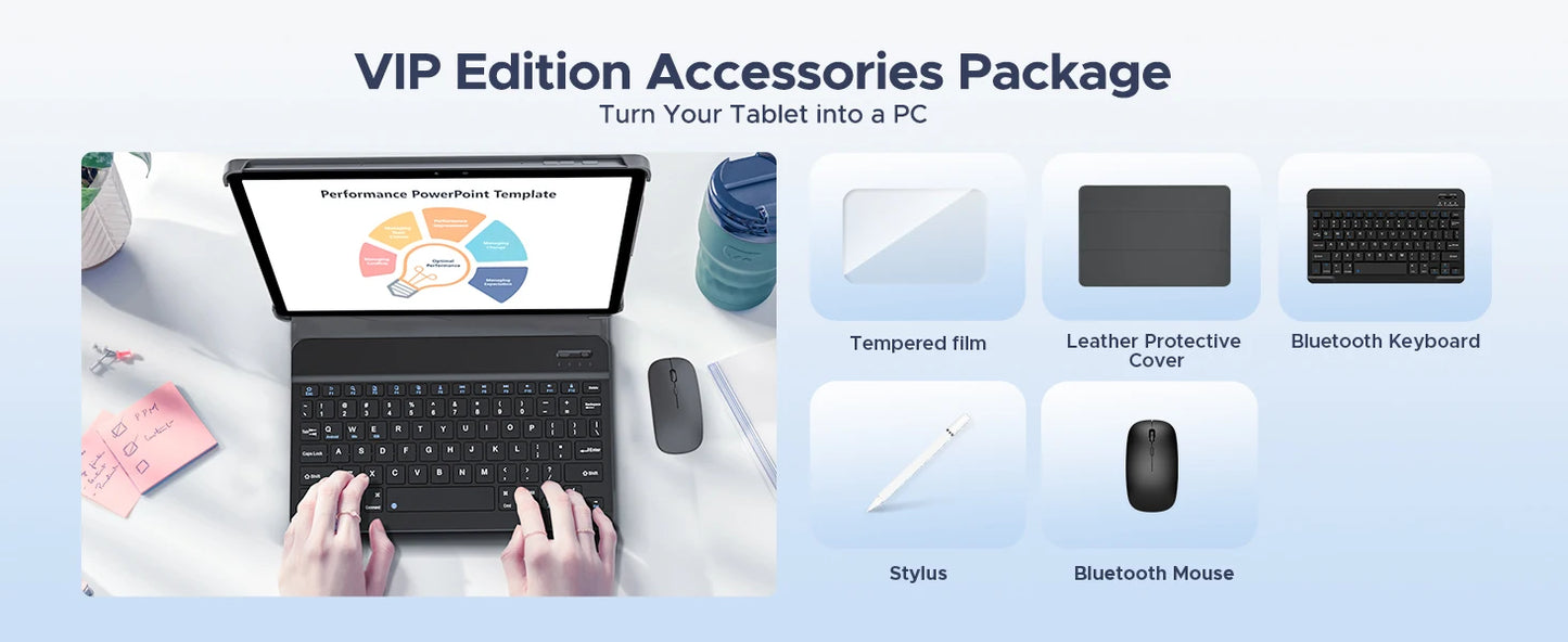 DOOGEE V Pad 2 In 1 5G Tablet - 32 GB RAM, 12 Zoll Display, 8800 mAh Akku