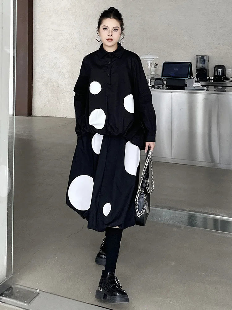 EAM 1DH9366 Unregelmäßiges Hemd-Rock Set - Größe XL