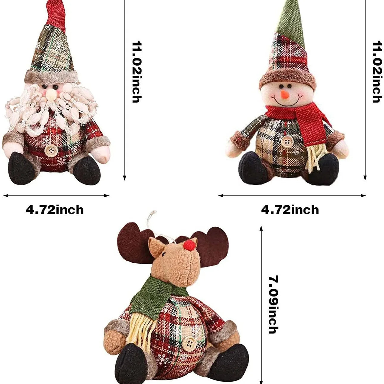 Choice Weihnachtsmann Puppe Textil - Amerikanischer Stil, China
