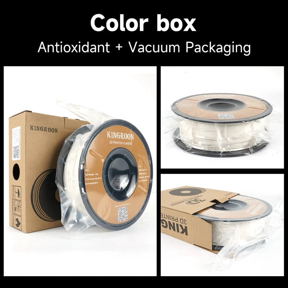 KINGROON PLA Filament - Kapazität 1 Kilogramm, Durchmesser 1,75 mm