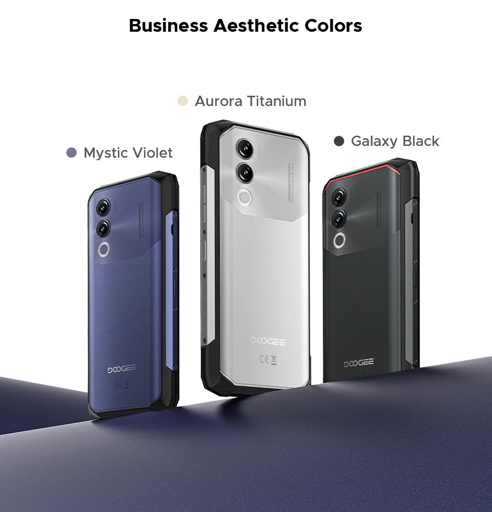 DOOGEE Blade20 Robustes Gemini AI Smartphone - 10300mAh 6,6 Zoll 18W