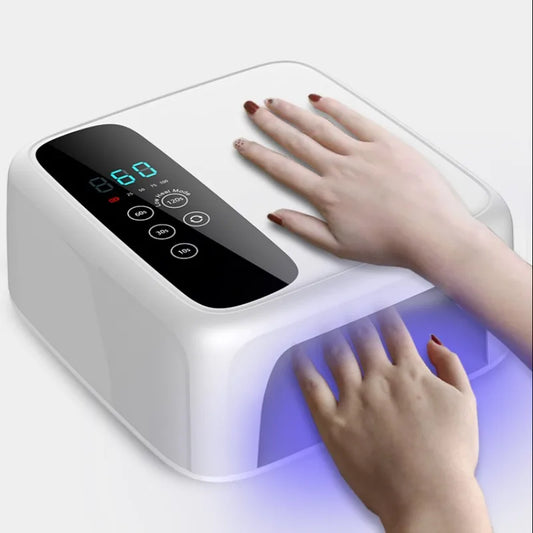 Nagellampe 72W UV LED Nageltrockner - Gel Lack Aushärtung mit Smart Sensor - Maniküre Nagelstudio Ausrüstung