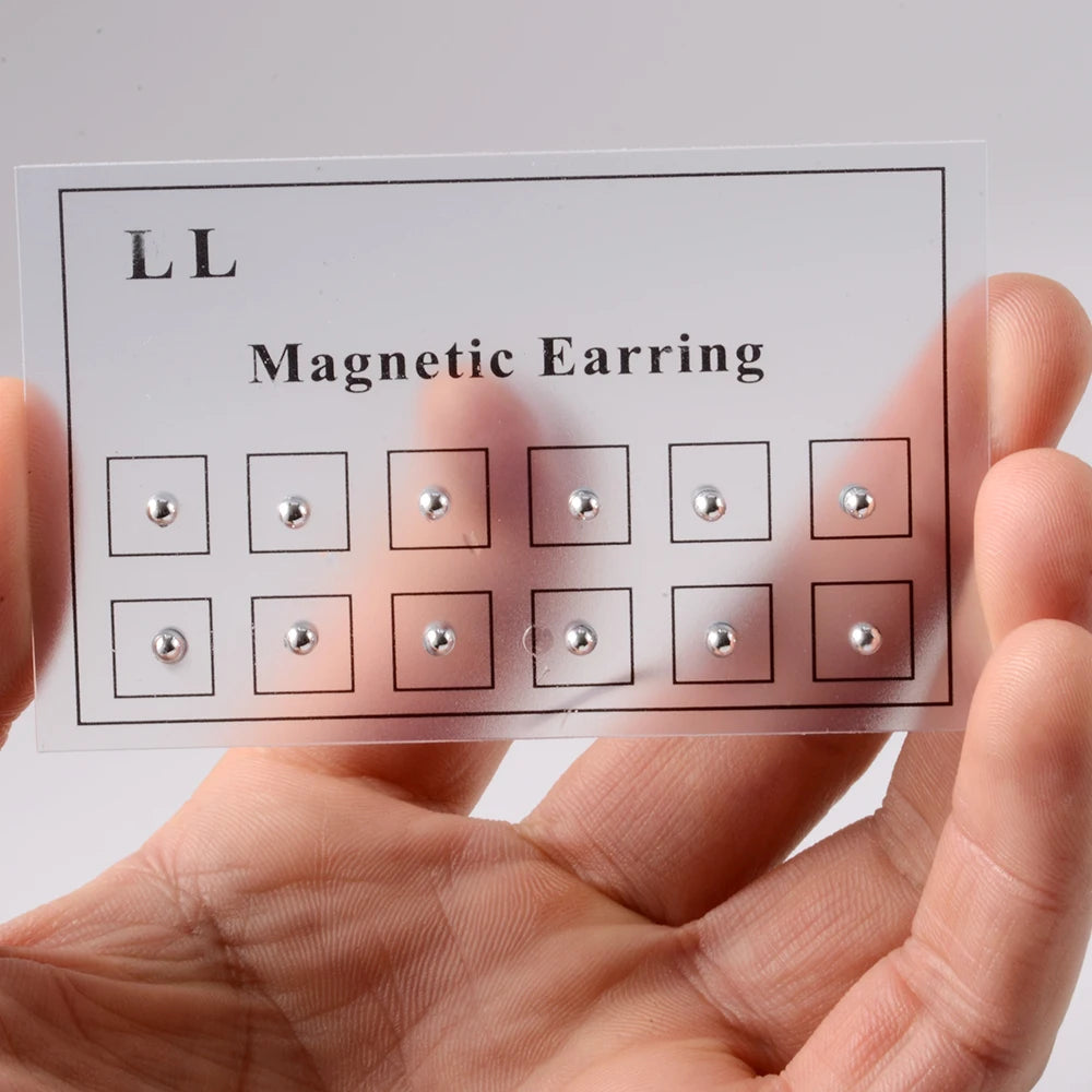 Luna 12er Set Magnetische Fake Piercings - Ohne Stechen