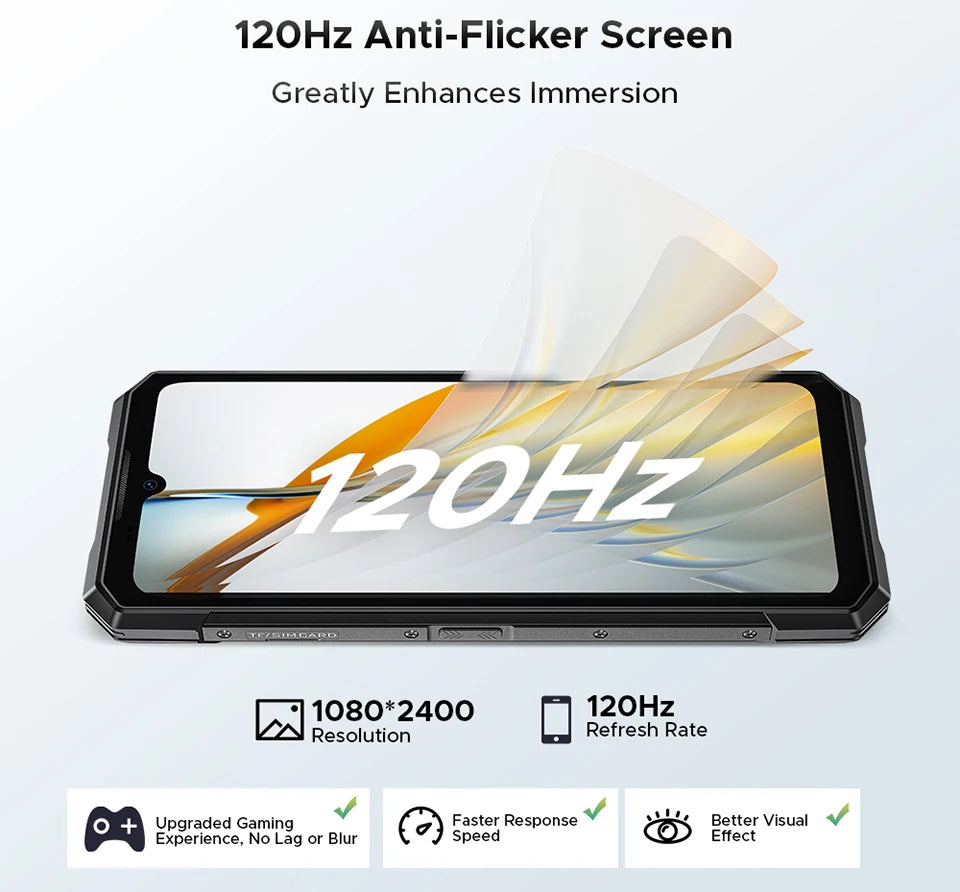 DOOGEE S200 Plus AI Outdoor-Smartphone - 11000mAh Akku 66W 6,72 Zoll