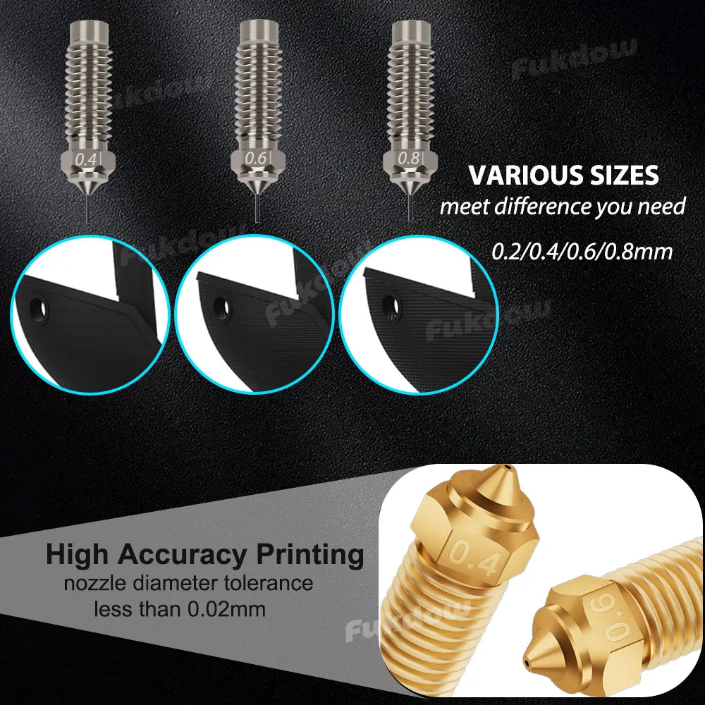 Fukdow Neptune Düsen Highspeed-Düse - 0,2/0,4/0,6 mm