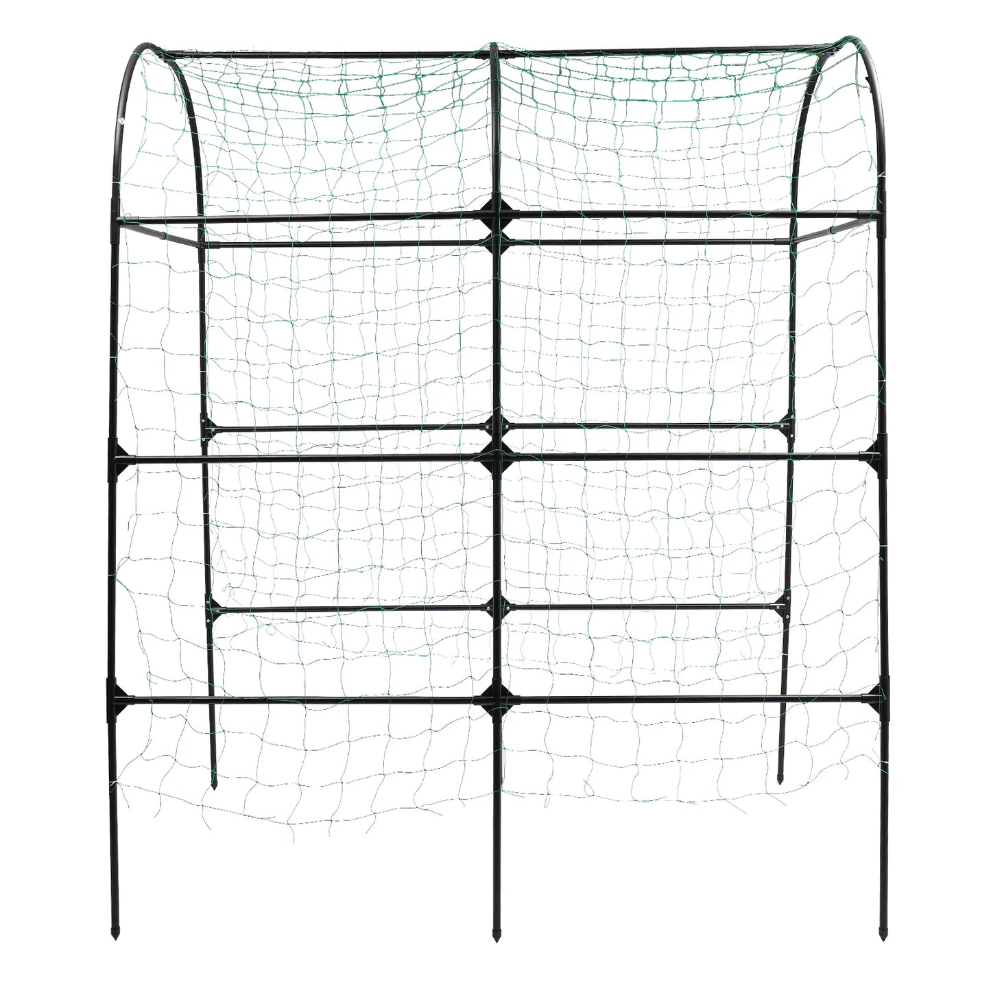 GartenMeister Gartenbogen 230 cm Höhe, 20 mm Rohrdurchmesser, Stahl/PE