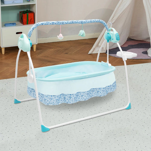 Elektrische Babywiege Mit Fernbedienung Und Timer Schlafhilfe