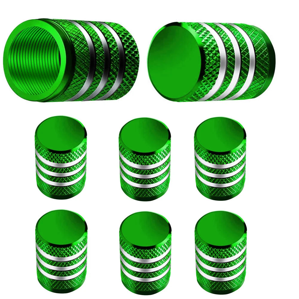 ZZTZZC Ventilkappen Staubdicht - Aluminium 8er Set 11mm