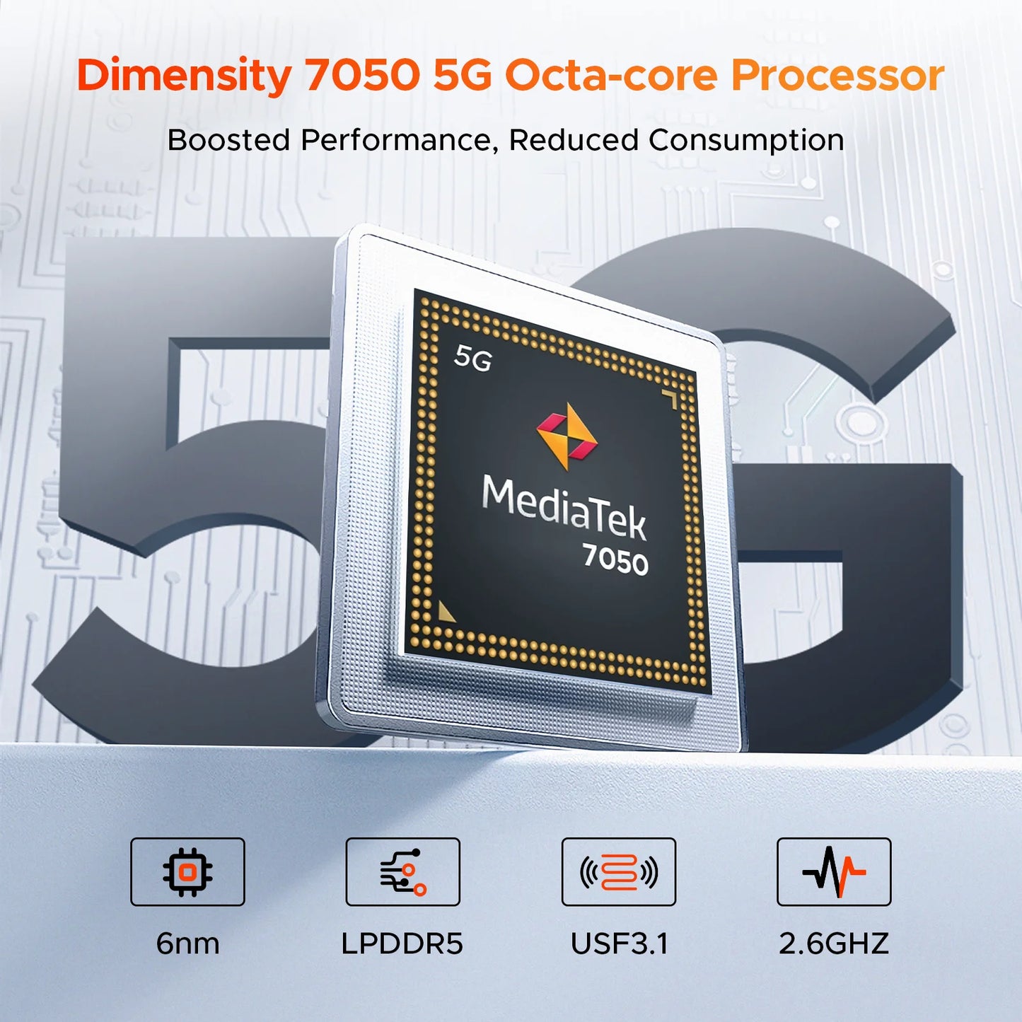 DOOGEE V Max Pro Robustes 5G Smartphone - 22000mAh 33W 6,58 Zoll