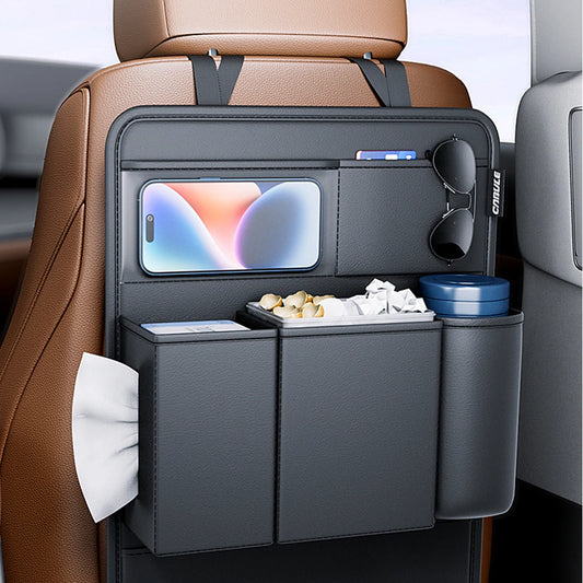 Auto-Organizer 2025: Car Seat Back Storage - Universal PU Leather Auto Styling Multifunction Collection