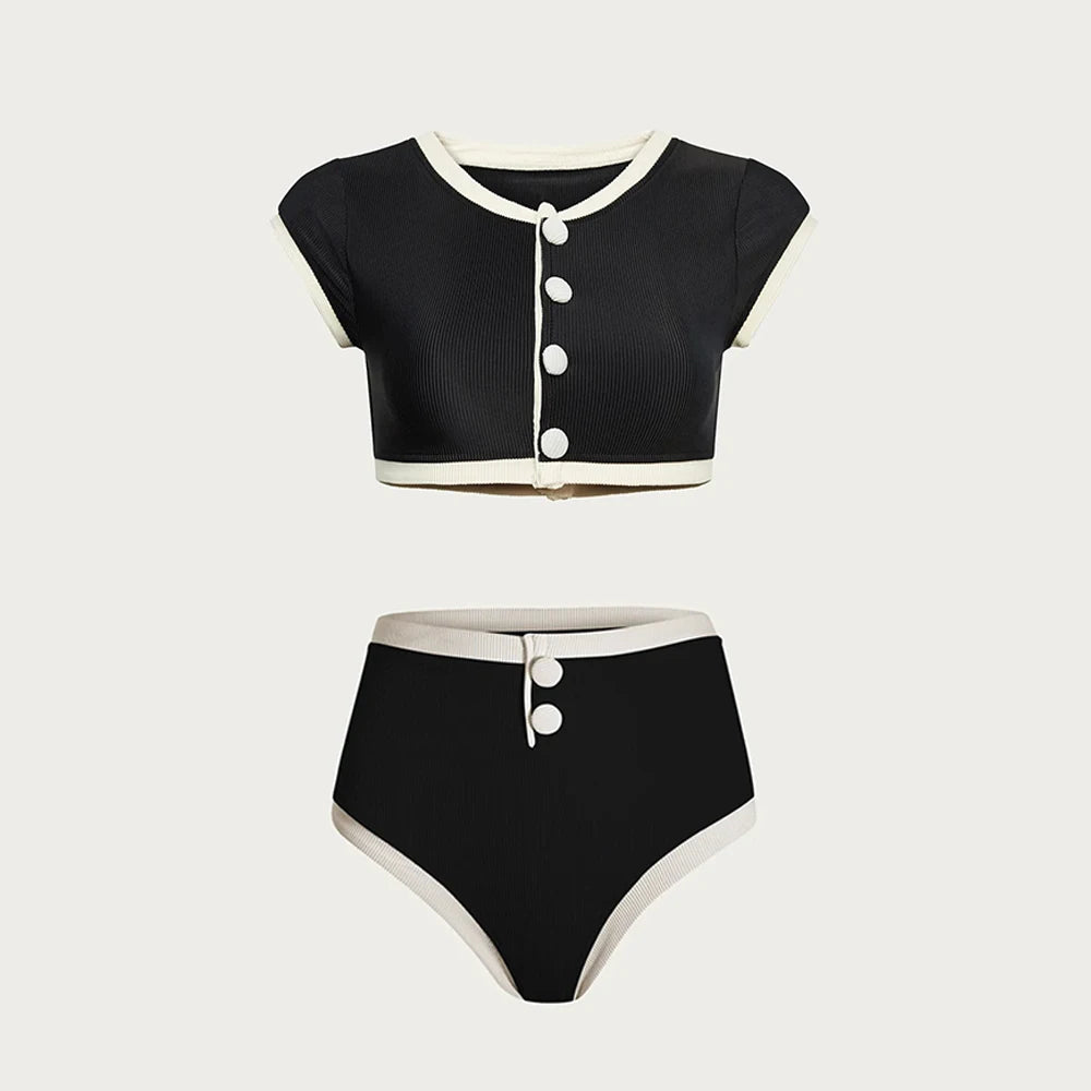 High Waist Bikinis: polovedo Verbesserte Unterstützung Wire-Free Low Waist - Elegant Frauen Schwimmanzüge Micro Bikinis Tanga Brazilian Biquini Fashion Beach Wear