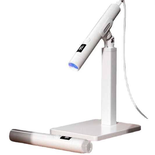 Mini Cordless UV LED Nail Lamp for Gel Manicures, Portable Nail Curing Light