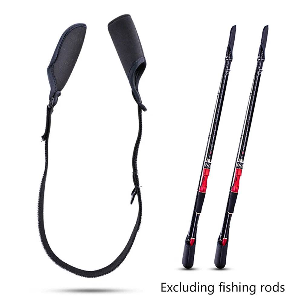 Angelruten-Schutz 2025: 1-10PCS Fishing Rod Protection Sleeves Luya Bundle - Rod Belt Adjustable Fishing Rod Sleeves Cover Strap Rod Organizer Fish Tool Collection
