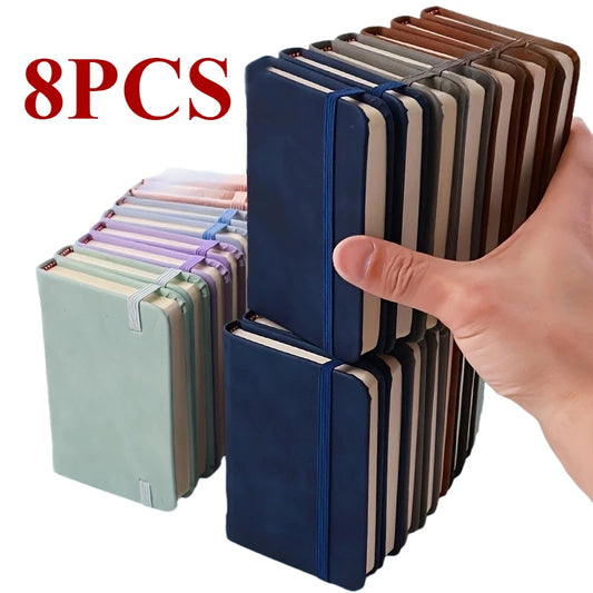 Choice A7 Notizbuchset Elastikverschluss - 8x100 Seiten