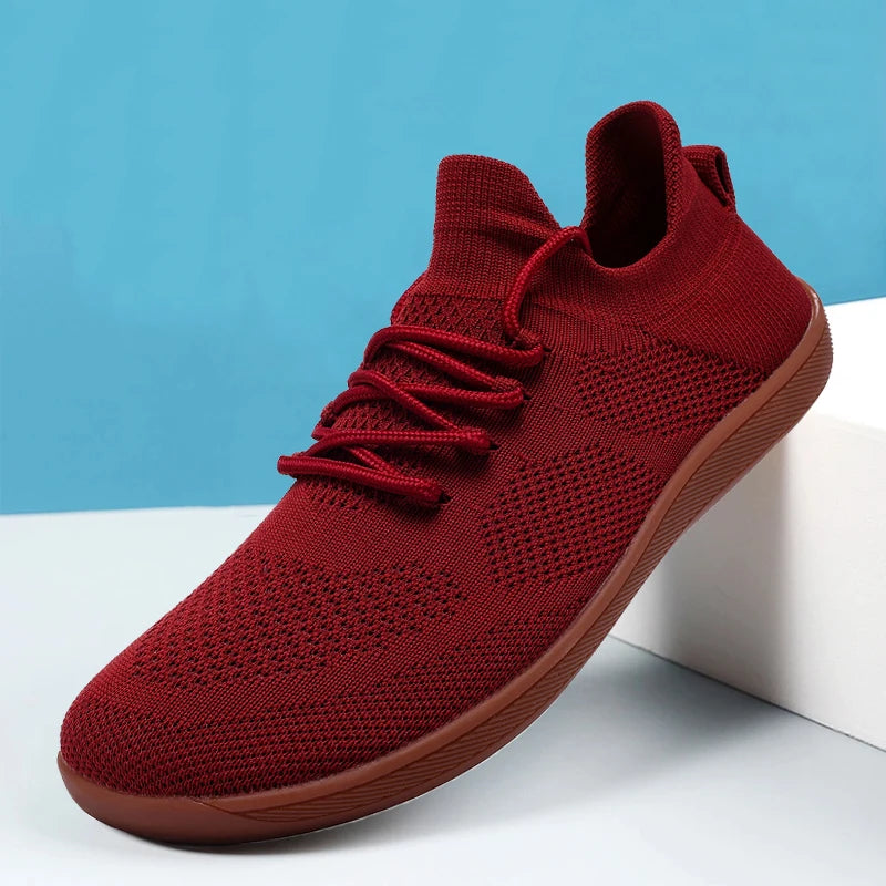 Men's and women's outdoor walking shoes Minimalist barefoot sneakers Comfortable breathable casual sneakers