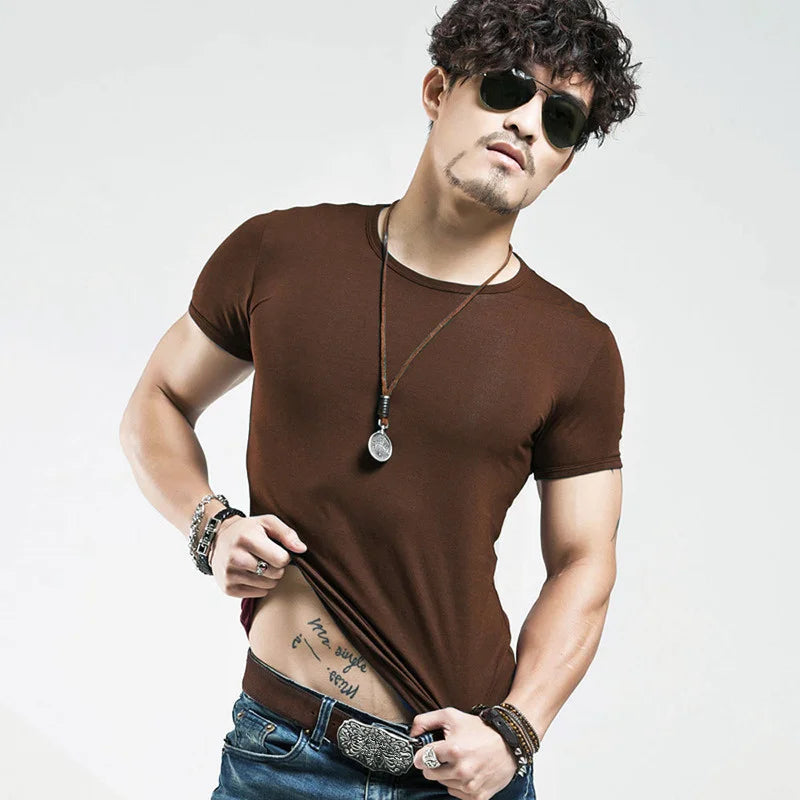 MRMT V-Ausschnitt Shirt - 10 Farben S-5XL Strickshirt