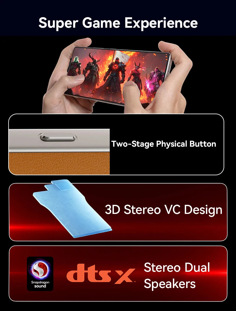 Nubia Z70s Ultra Photographer Edition - 6600mAh 80W 6,85 Zoll