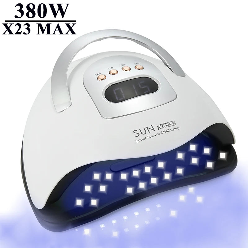 Big Power UV LED Lamp For Nails With 4 Timer Memory Function 81LEDs Lamp For Fast Gel Polish Drying Lamp Nail Equipment
