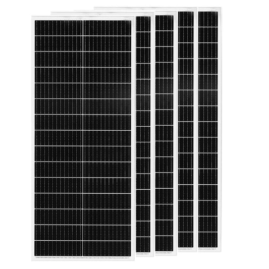 Starres Solarpanel Hochleistung - Leistung 1000W, Größe 105x40 cm