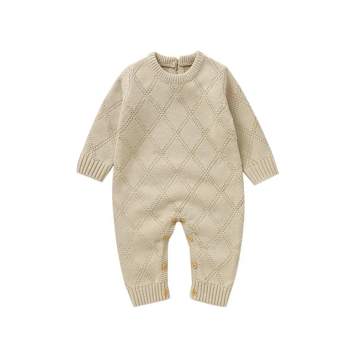 DGUKYMCN Y-48233 Strickstrampler Unisex - Acryl Größe 1-18Mon