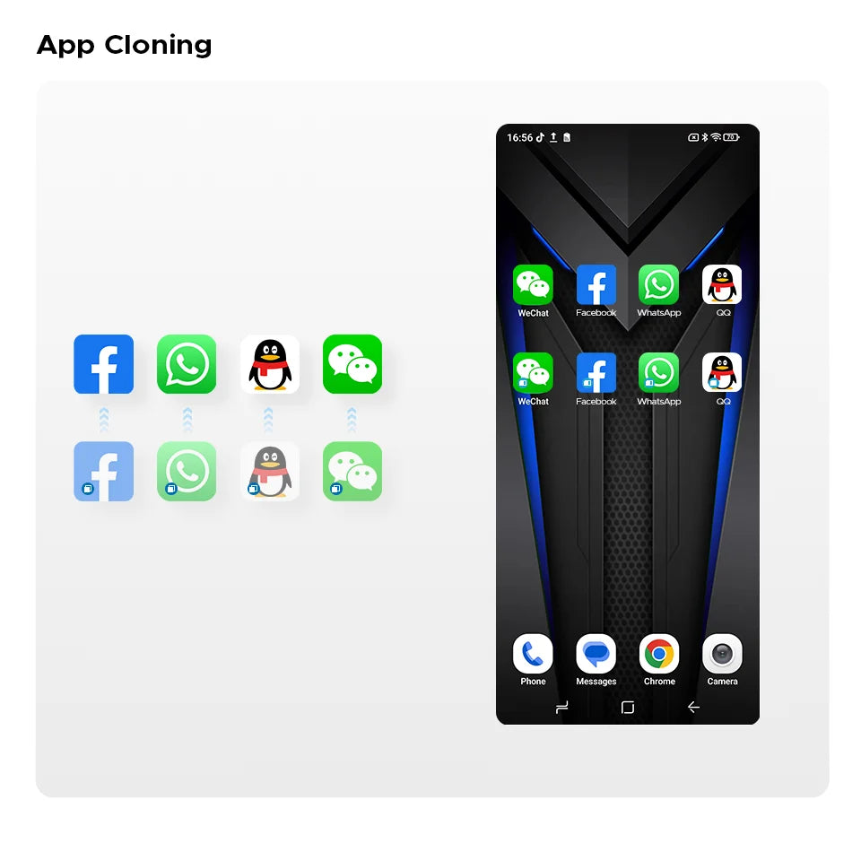 DOOGEE S119 Robustes Smartphone - 10200 mAh Akku, 33W, 6.72 Zoll