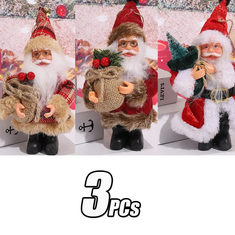 Choice Weihnachtsmannfigur Handgefertigt - Größe ca. 20 cm, Sitzend