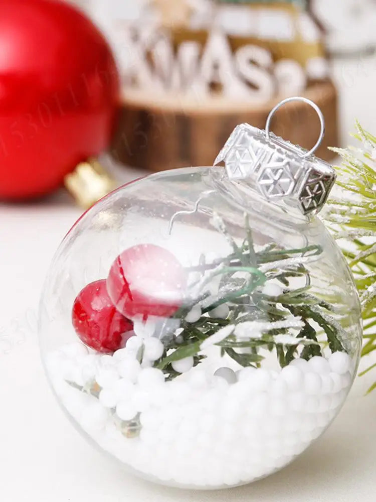 Choice Kugeln Bruchsicher - 30 Stück, Durchmesser 6 cm, Kunststoff