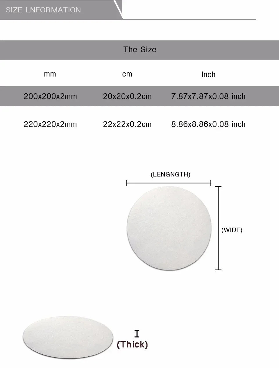 Gaming-Mauspad 2025: Cartoon Cute Cats Anti-Slip - Round Anime Gaming Mouse Pad Teen Girls Collection