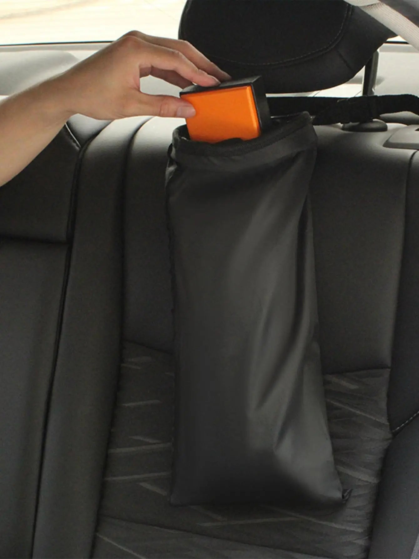 1PC Car Garbage Storage Hanging Bag
