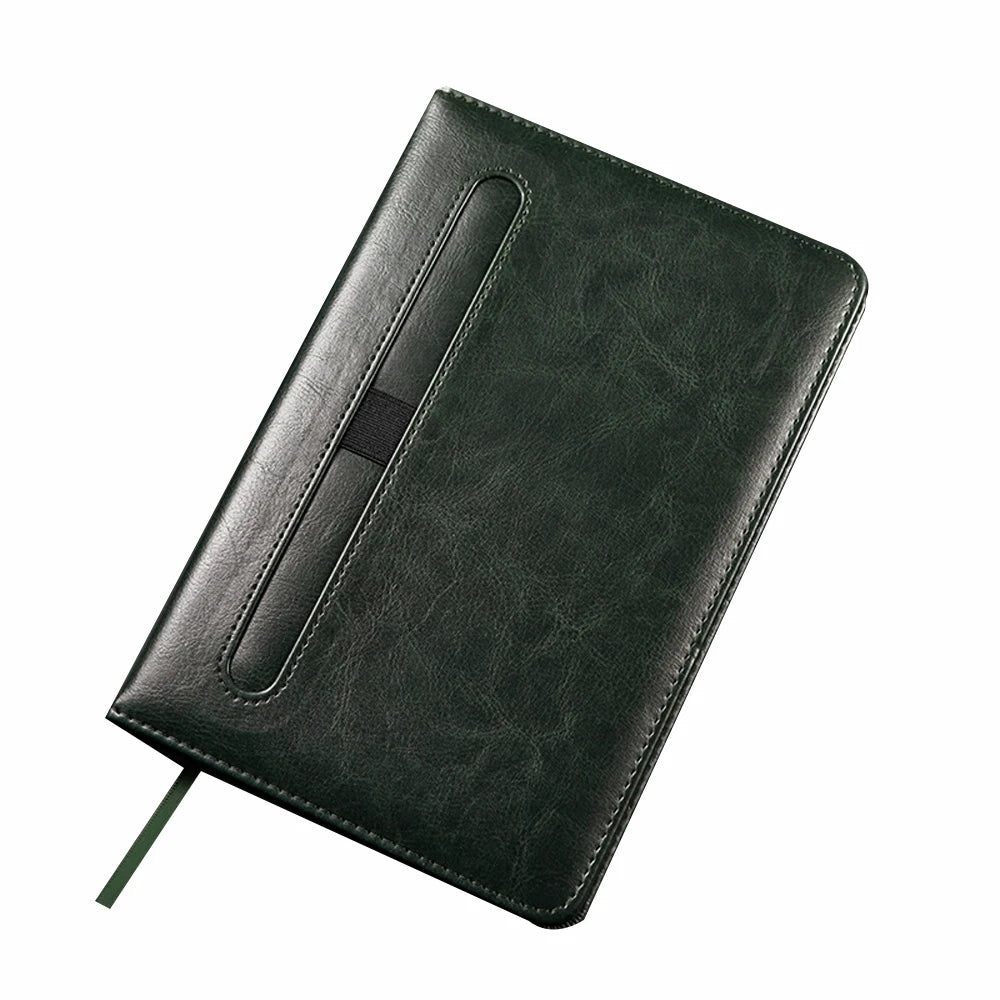 New for Hongdian A5 Notebook Business Office Notepad Student Diary Exquisite Notebook Portable Leather Thickened Customization