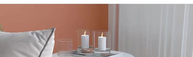 Simple Modern Tea Coffee Table Living Room Household Round Balcony Coffee Table Combination Creative Apartment Sofa Side Table