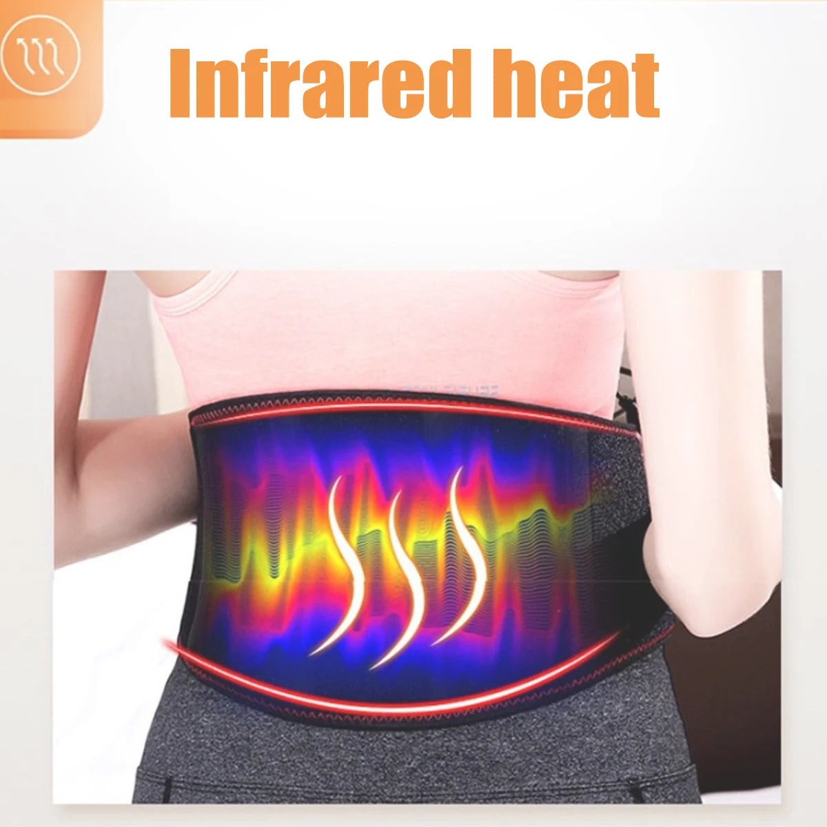 Turmalin-Heizgürtel 2025: USB-Infrared Massage-Support - Pain Relief Collection