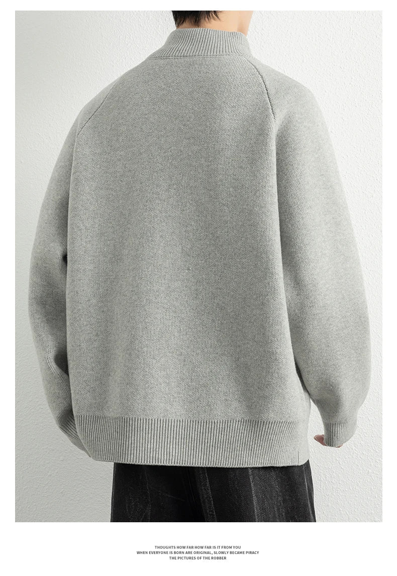 Choice M6001 Strickcardigan Stehkragen - Größe M, Polyamid