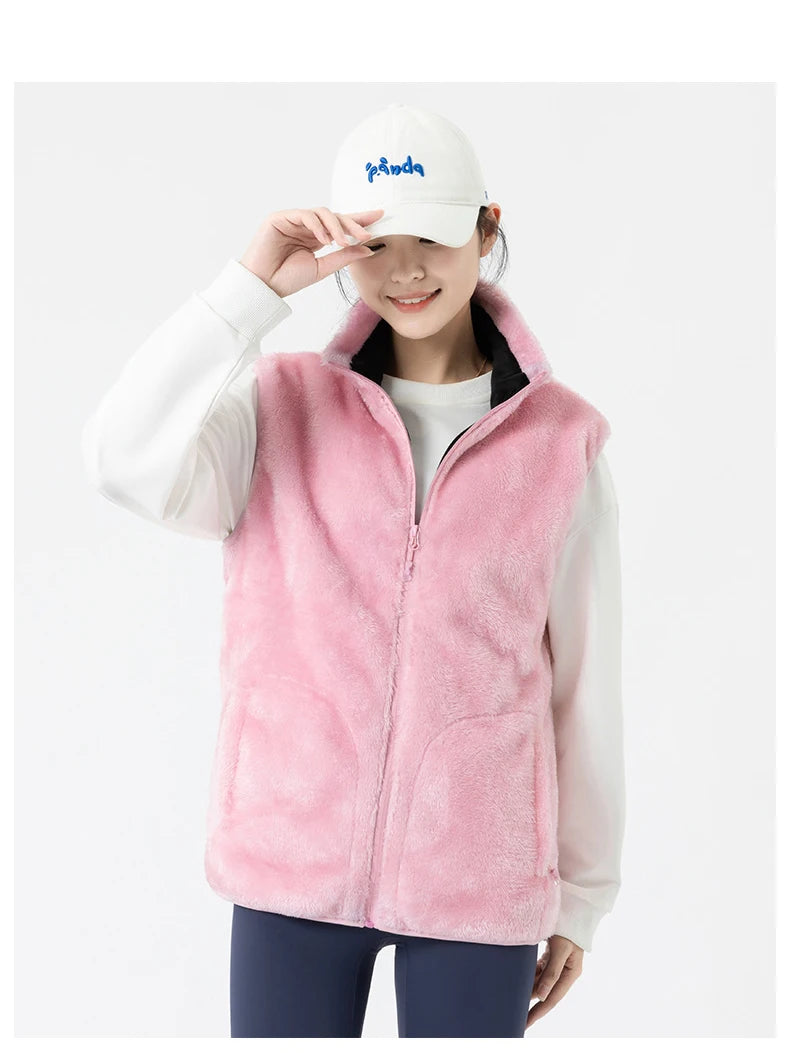 Ippolich 9-Zonen Smart-Heizjacke - Korallenfleece USB M-XL