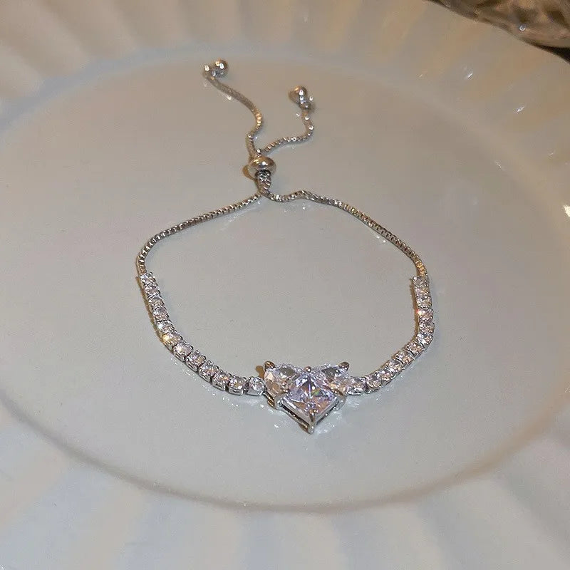 Wellen Geometrie Verstellbar Armband Bangle Luxus Mode Strass Kristall Armbänder Frauen Hochzeit Handgelenkband Schmuck