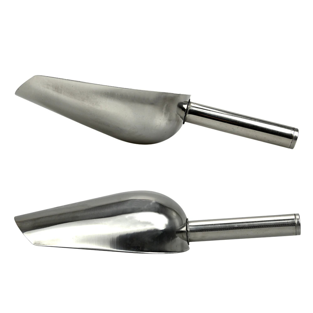 JIECARE Hundefutterschaufel Edelstahl - 23,5x8x5cm, groß