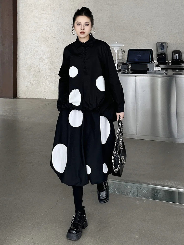 EAM 1DH9366 Unregelmäßiges Hemd-Rock Set - Größe XL