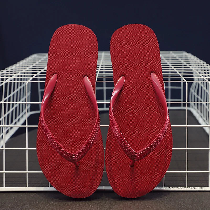 Simple Comfortable Beach Shoe zapatillas mujer Women Summer Slippers Solid Beach Flops Non-slip Slipper Casual Home Shoes Women