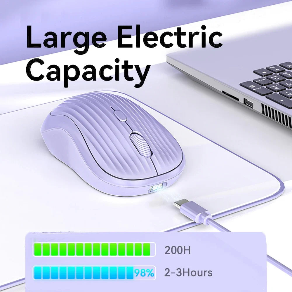 WirelessPro X1 Dual-Modus Maus - 1600 DPI, Type-C, leise