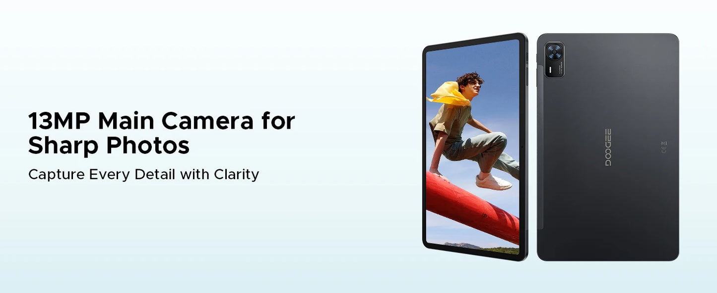 DOOGEE Tab E3 Gemini AI - 12 Zoll Display, 8800mAh Akku, Helio G100